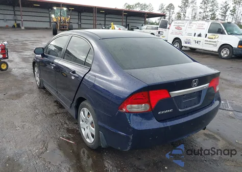2011 Honda Civic Lx from USA, damaged, VIN 2HGFA1F58BH546402